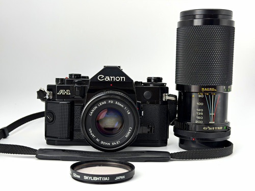 Canon 35mm slr film - canon, a-1