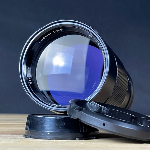 Vivitar auto telephoto 200mm - vivitar,