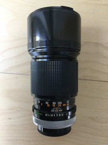 Canon lens fd200 - lens, 1:2.8