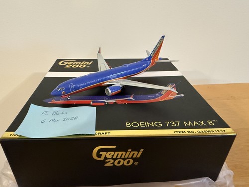 Gemini 200 boeing - 1:200, max